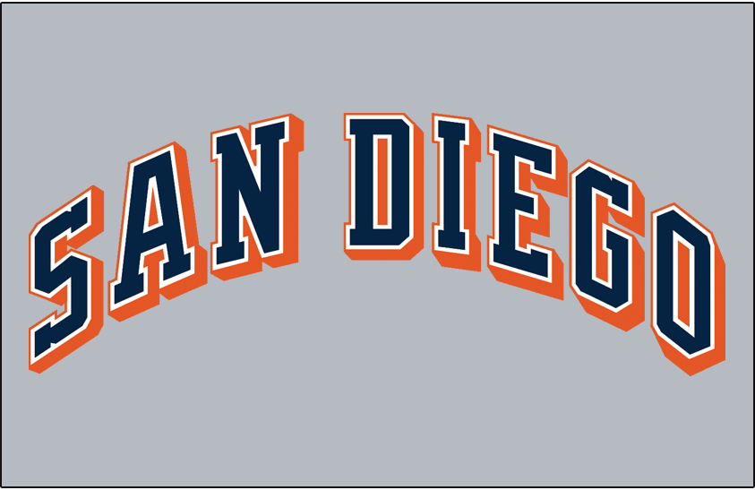 San Diego Padres 1991-2003 Jersey Logo fabric transfer